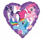 18" My Little Pony Heart Shape Foil Balloon